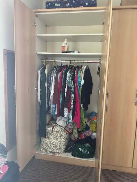 Photo of free Quad Wardrobe with 2 mirrored doors (Walton Vale, Orrel Park) #2