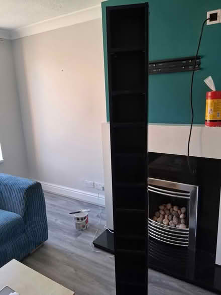 Photo of free Large black cd stand excellent condition (Garforth LS25) #1