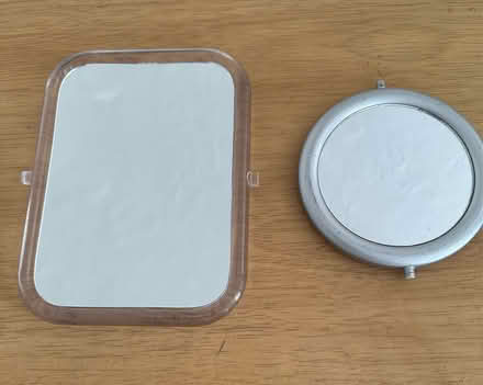 Photo of free 2 small double sided vanity mirrors (Knaresborough HG5) #1