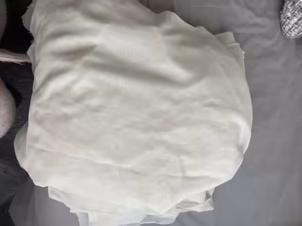 Photo of free Cream voile curtain material (Welling) #1