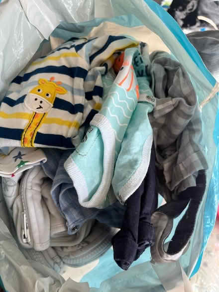 Photo of free Bag with baby boy clothes (Woking) #1