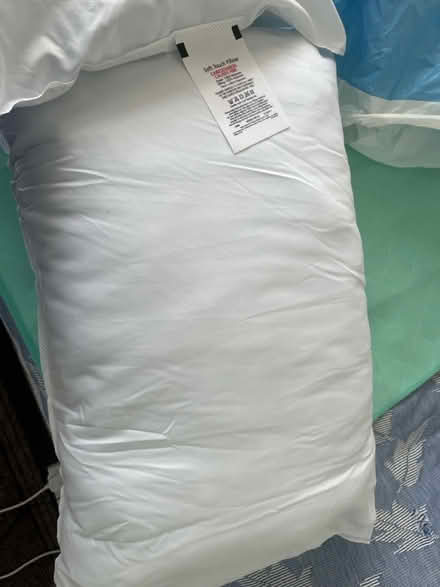 Photo of free Two Tesco soft touch pillows (Rochester ME1) #2
