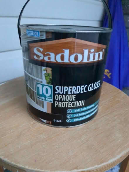 Photo of free Black Sadolin Superdec Gloss (Widcombe) #1