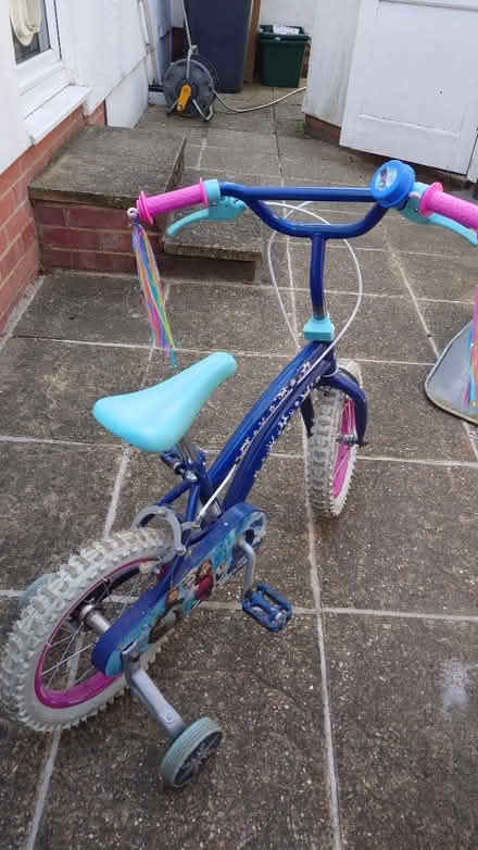 Photo of free Girls bike with stabilisers (Tonbridge) #2