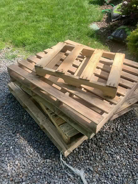 Photo of free Five (almost) new pallets (West Groton) #1