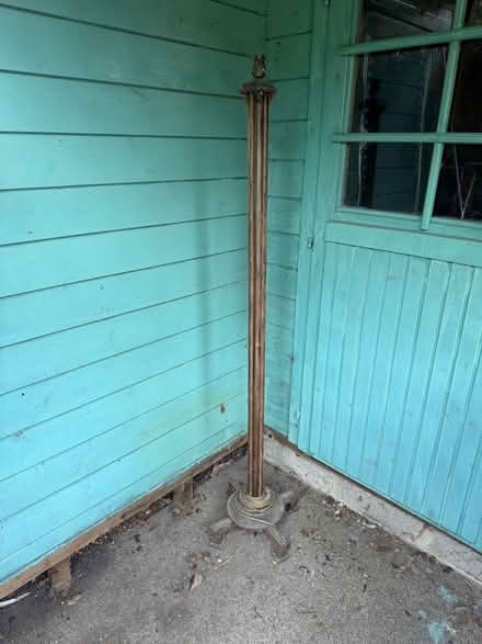 Photo of free Very old wooden standard lamp (St Margarets TW1) #1