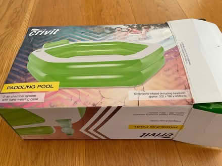 Photo of free 2x2meter inflat. Paddling pool - Boro’ Green (Crouch TN15) #1