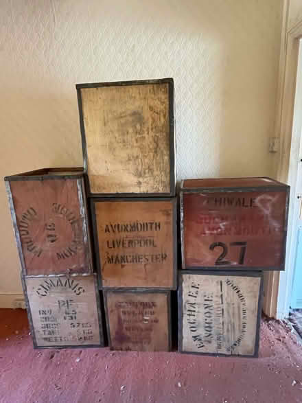 Photo of free Vintage Tea Chests (DA11) #1