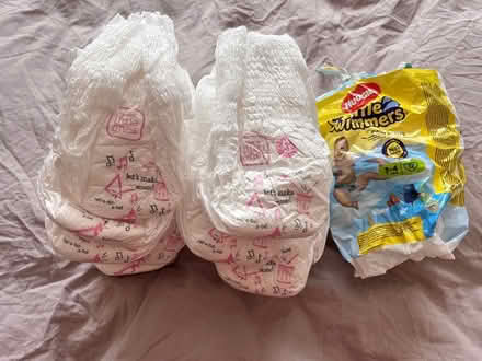 Photo of free Nappies size 5 pull-up and 3-4 swim (East Oxford OX4 2) #1