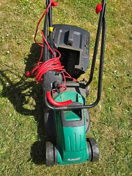 Photo of free Qualcast electric lawnmower . Well loved but works ok (Thorpe Hesley S61) #1