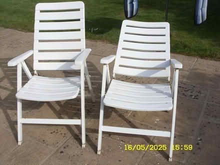 Photo of free Pair of Garden Loungers (Bethersden Kent) #1