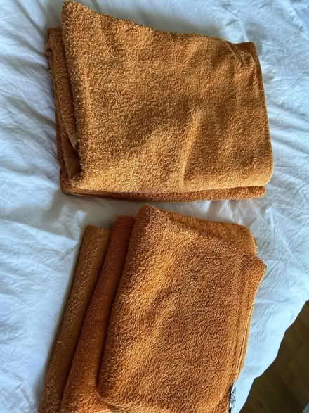Photo of free 5 Orange towels (Bow E3) #1