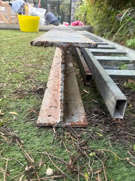 Photo of free 2 steel beams (N2) #1