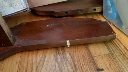 Photo of free Solid Cherry Wood Queen Sleigh Bed (Cully) #4