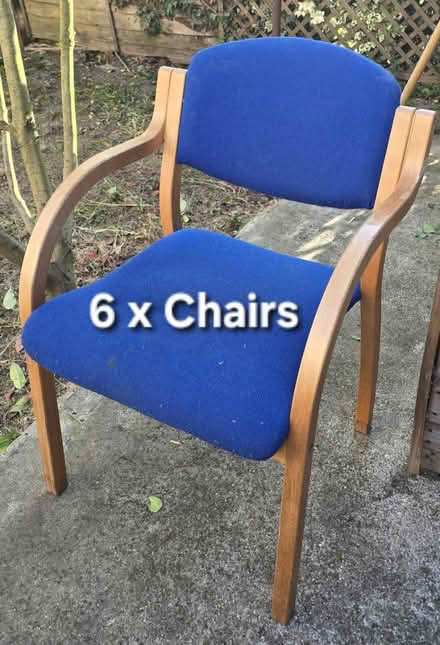 Photo of free 6 x Armchair (DA6) #1