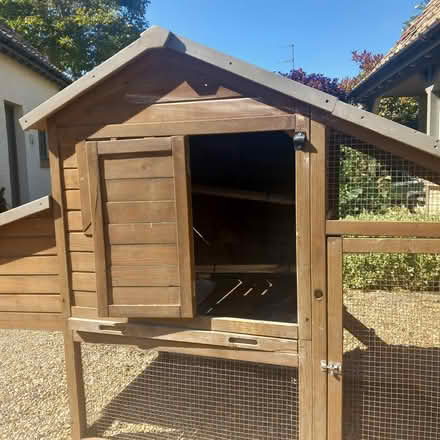 Photo of free Chicken coop & chicken feeder (Lode, Cambridgeshire) #2