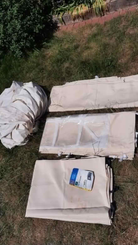 Photo of free Gazebo cover and side panels ( no frame) (Abbey Wood SE2) #1