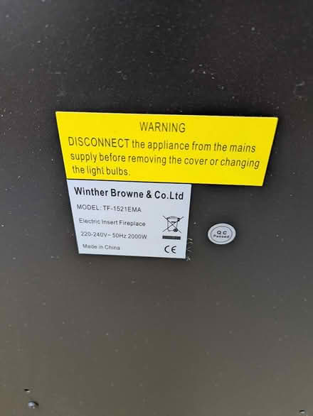 Photo of free Electric fireplace (Denmark Hill SE5) #1