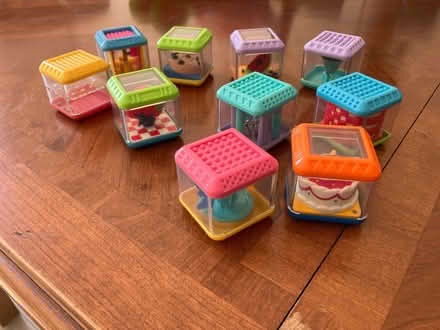 Photo of free 10 Baby sensory cubes (Starbeck HG1) #1