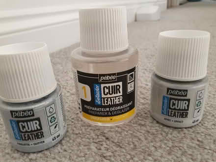 Photo of free Leather Paints And Preparer/Deglazer (CT2) #1