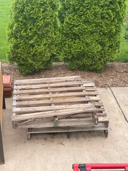 Photo of free Three used pallets (Charles Town, wv) #1