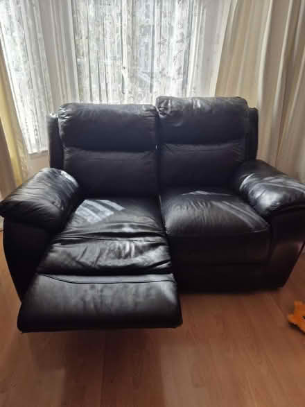 Photo of free 3 seater & 2 seater recliner sofa (Ilford) #4