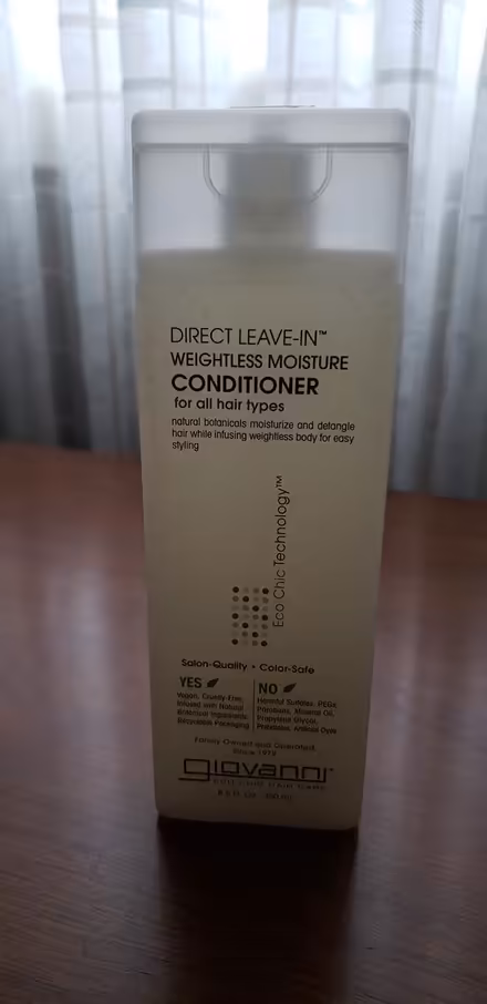 Photo of free Giovanni leave in hair conditioner (Kenson Park) #1
