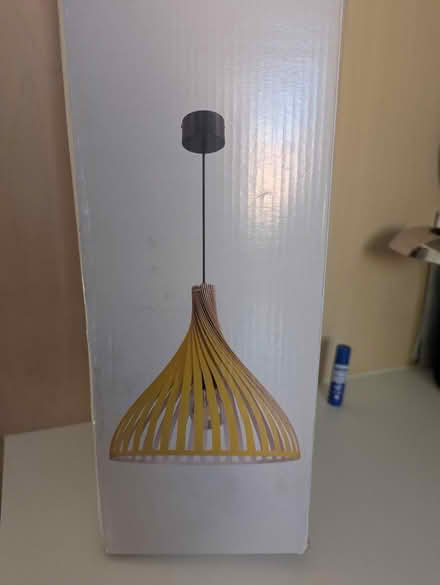 Photo of free Light fitting with shade (BS7) #1