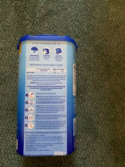 Photo of free Nutricia Aptamil Baby Feed (“Gorebridge EH23”) #3