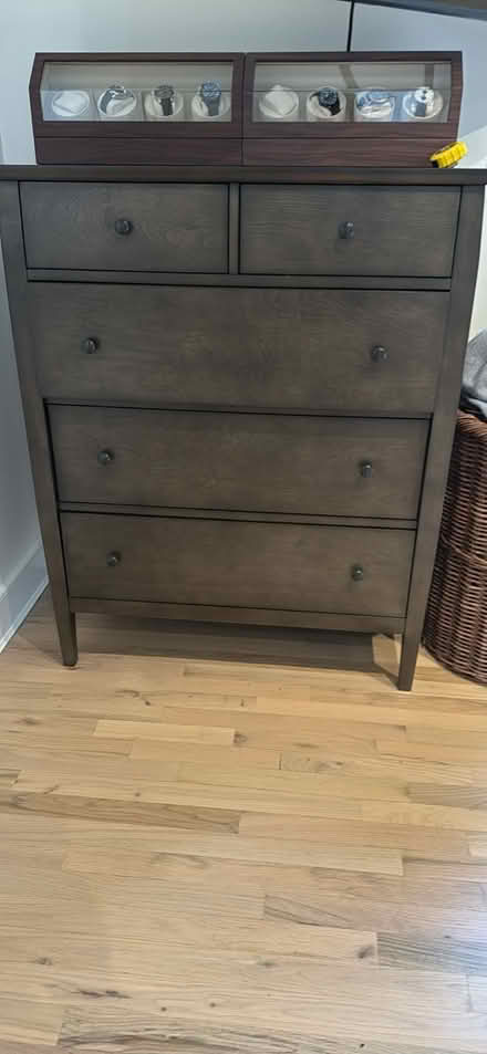 Photo of free Crate and barrel wooden dresser (Flatiron) #2