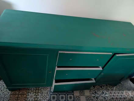 Photo of free Large Wooden Sideboard and cabinet fittings (California DE22) #2