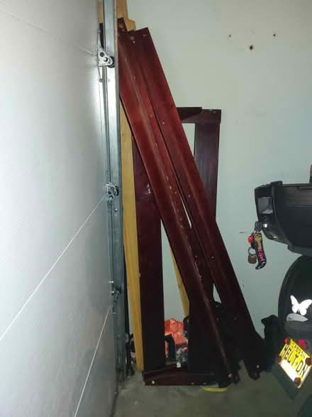 Photo of free Full size bed frame only (MT. Tabor) #1