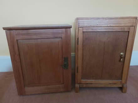 Photo of free Wooden cabinets x2 (TN34 1TT) #1
