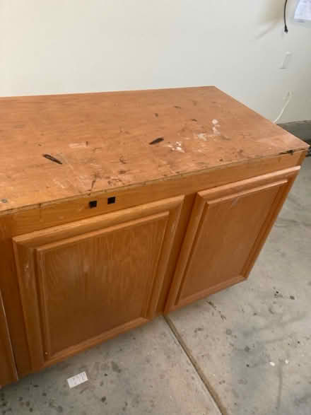 Photo of free Cupboards for garage workbench (Eastlake) #3
