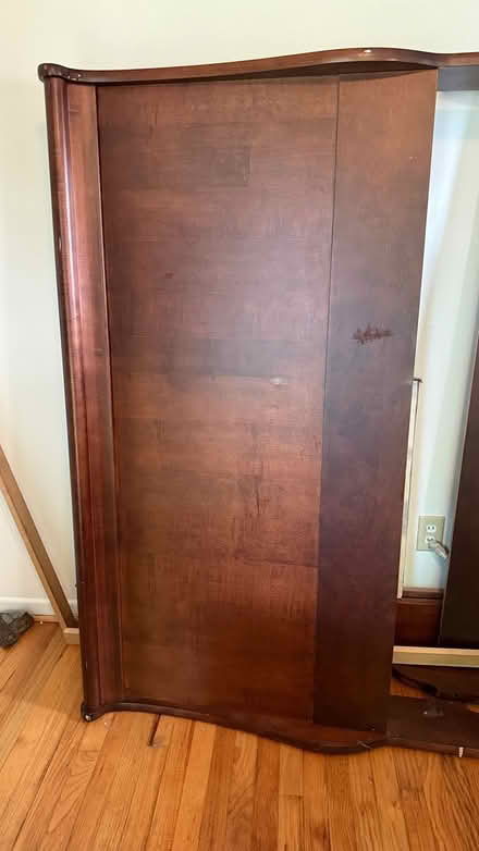 Photo of free Solid Cherry Wood Queen Sleigh Bed (Cully) #1