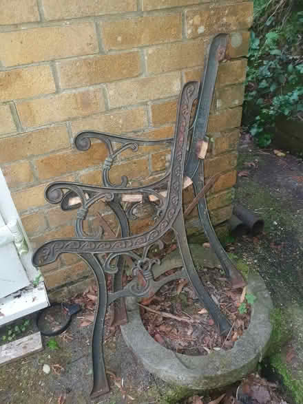 Photo of free Garden Bench ends for DIY project (Lovedean PO8 9) #1