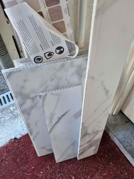 Photo of free Shower panel offcuts (Lakeside LA12) #3
