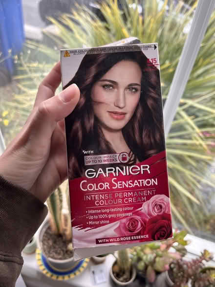 Photo of free Garnier chestnut perm hair dye (New Catton NR3) #1