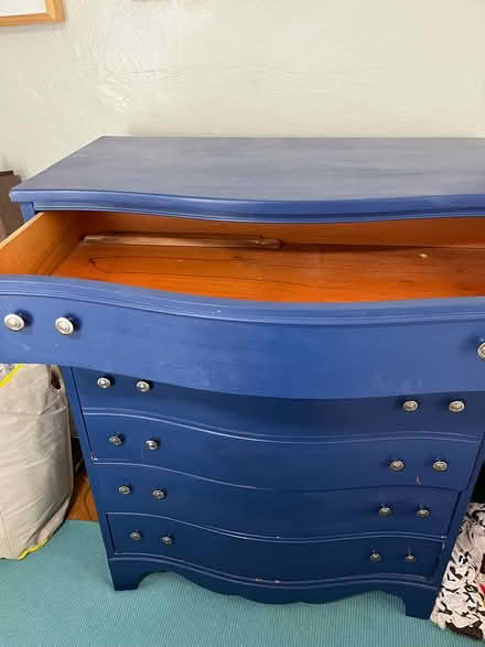 Photo of free 5-drawer Wooden dresser (Washington and Lomas) #2