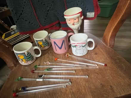 Photo of free Coffee Mugs-Santa Cup-Swizzle Stix (5 blocks S of DGSHS) #1