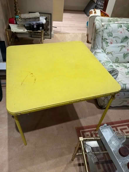 Photo of free Card table collapsable (Warden Hill GL51) #1