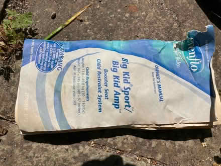 Photo of free Evenflo Big Kid booster seat child restraint system (Bishopston BS7) #4