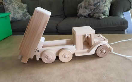 Photo of free wooden dump truck (Macomb Twp.) #3
