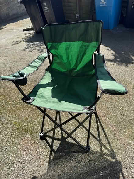 Photo of free Green fiishing camping chair (Branksome Dorset BH12) #1