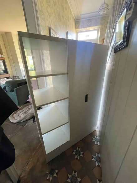 Photo of free Child’s wardrobe and shelf unit (Halton LA2) #3