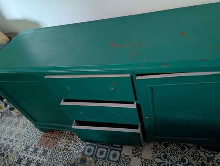 Photo of free Large Wooden Sideboard and cabinet fittings (California DE22) #1