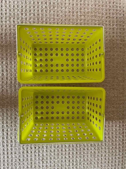 Photo of free Small storage baskets x 2 (New Brighton CH45) #1
