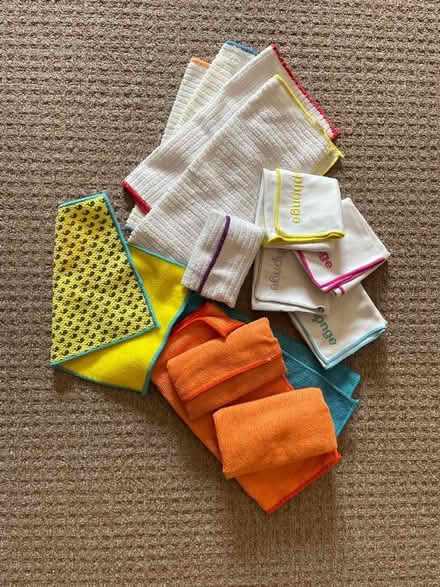 Photo of free Assorted cleaning cloths (New Brighton CH45) #1