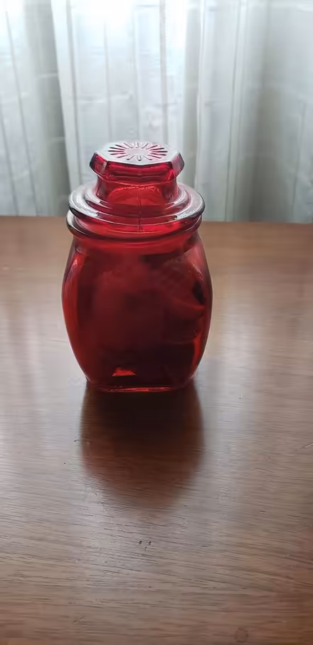 Photo of free Red jar with seashells (Kenson Park) #1