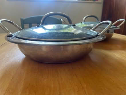 Photo of free 2 Used Pans with Lids (Braintree CM7) #1